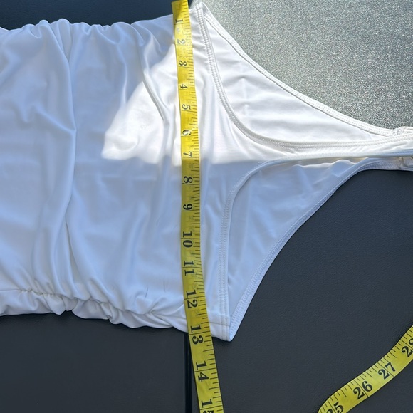 Express White bathing suit high legs - Picture 17 of 17